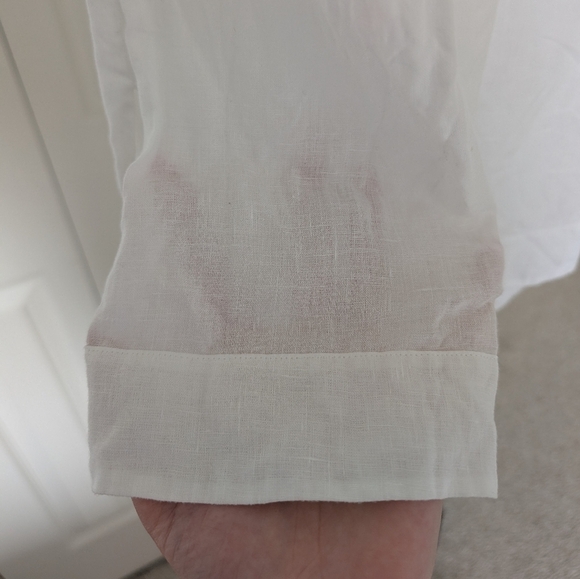 Ralph Lauren Black Label White Linen Shirt - Picture 5 of 8